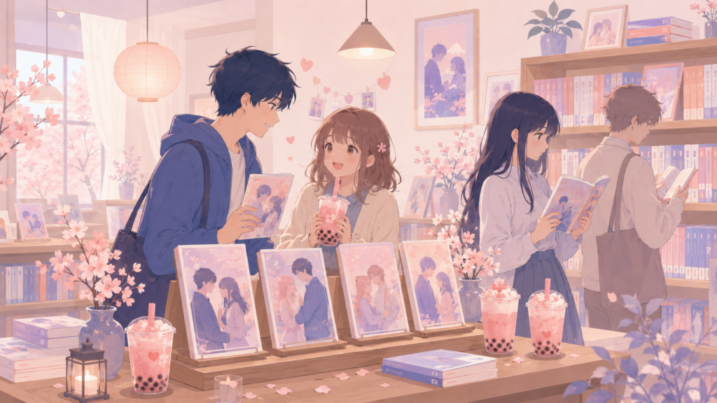 Les pépites manga et le bubble tea de l’amour, Isekai Himitsu